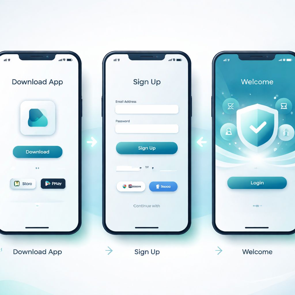 Acceso a la app SUERTEBET desde smartphone en México
