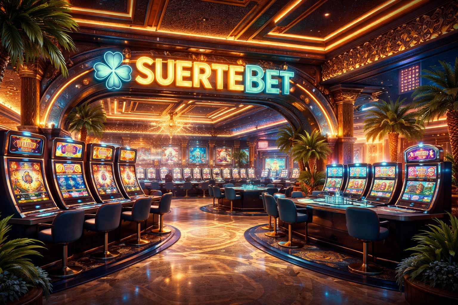 Página principal de SUERTEBET casino con juegos en vivo y tragamonedas para México