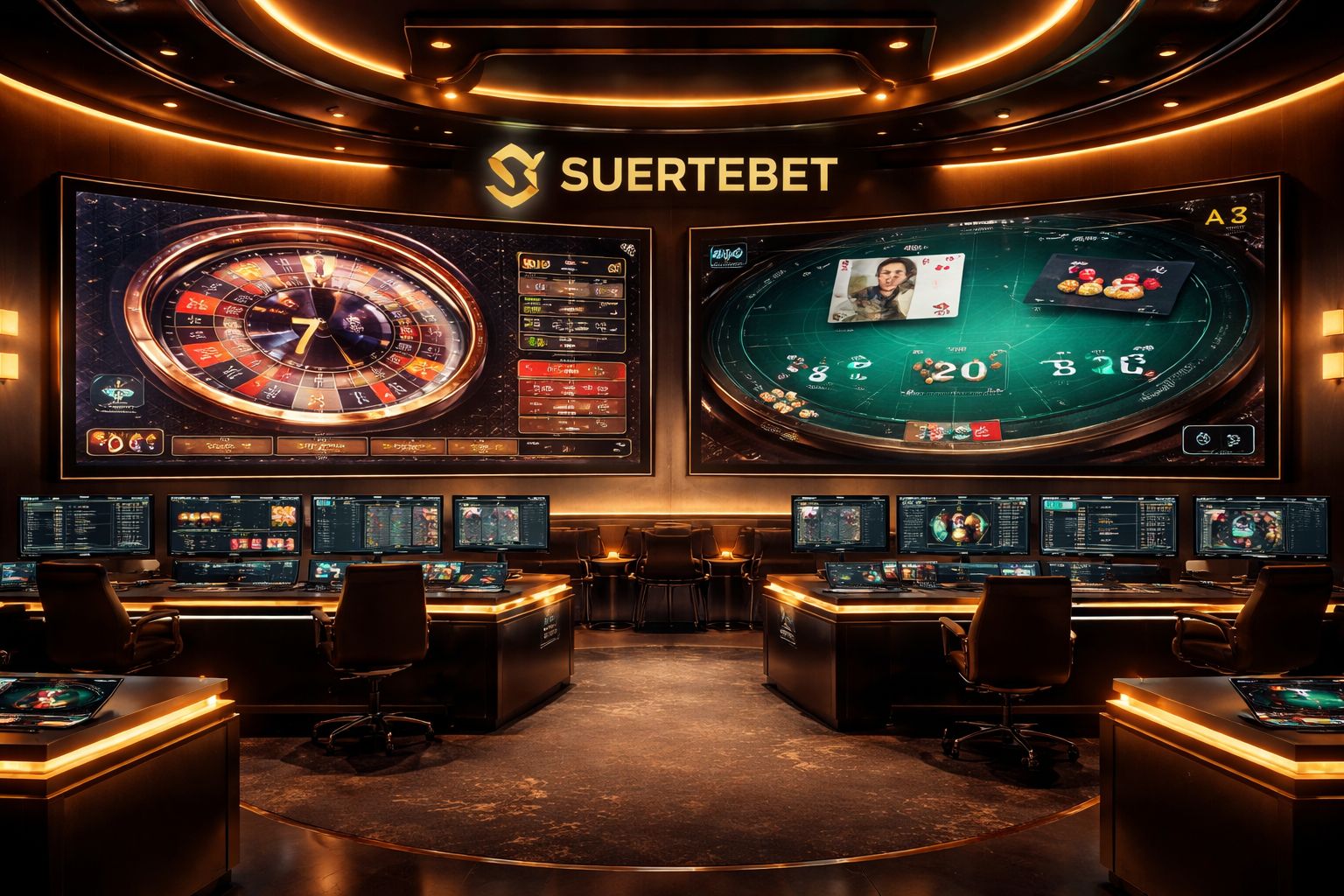Vista de la plataforma de casino en línea SUERTEBET para jugadores mexicanos
